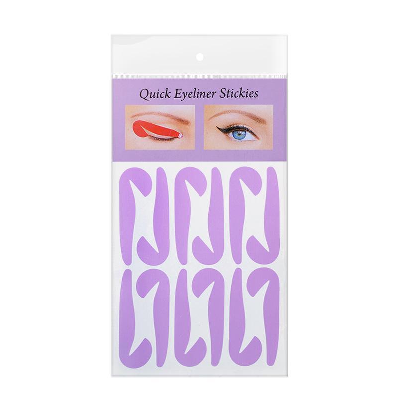 4 Sheets Eyeliner Stencil, Quick Cat Eyeliner Assistant Sticker, Eyeliner Applicator Tool For Makeup Beginners