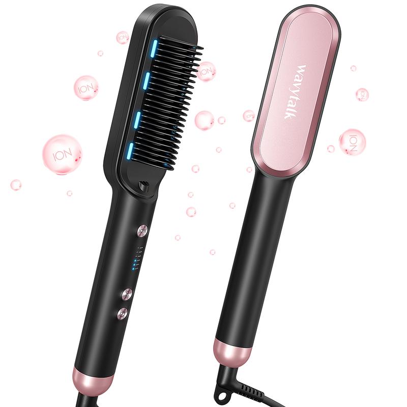 Wavytalk Negative Ion Fast Drying Hair Dryer and Hair Straightening Brush Set