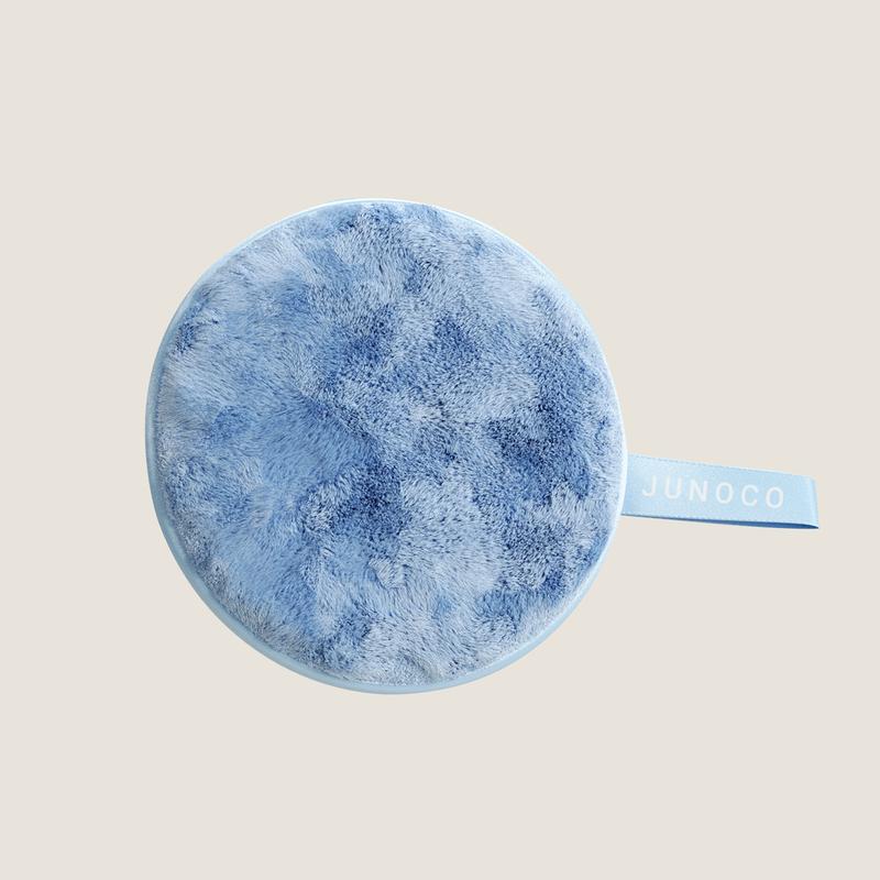 JUNOCO Cleansing Cookie. Reusable Makeup Remover Pad, Washable Face Cleansing Pad