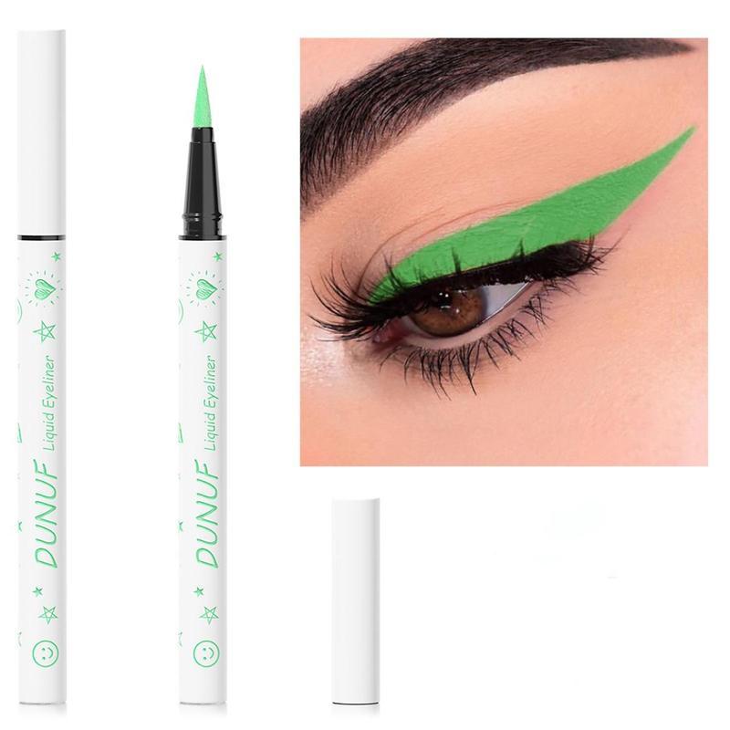 Long Lasting Liquid Eyeliner, Quick Drying Fine Tip Eyeliner Pen, Easy to Apply for Eye Makeup, Daily Eye Makeup Accessories, Summer Makeup