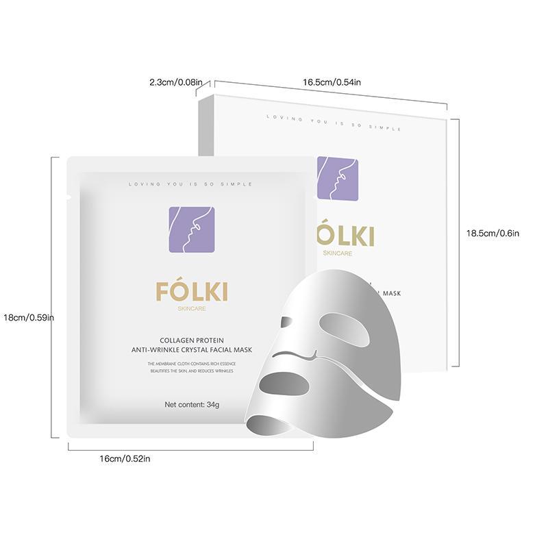 Deep Collagen PowerBoosting Mask I THE ORIGINAL OVERNIGHTCOLLAGEN MASK Collagen Mask Hyaluronic Acid Hypoallergenic Niacinamide