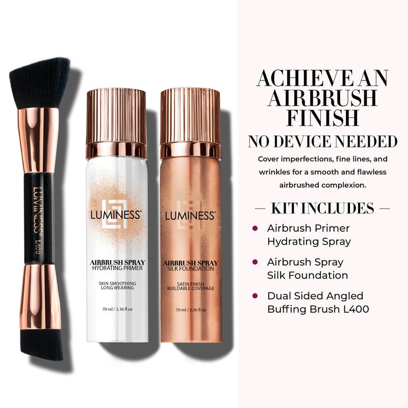 Airbrush Spray Silk Foundation Starter Kit