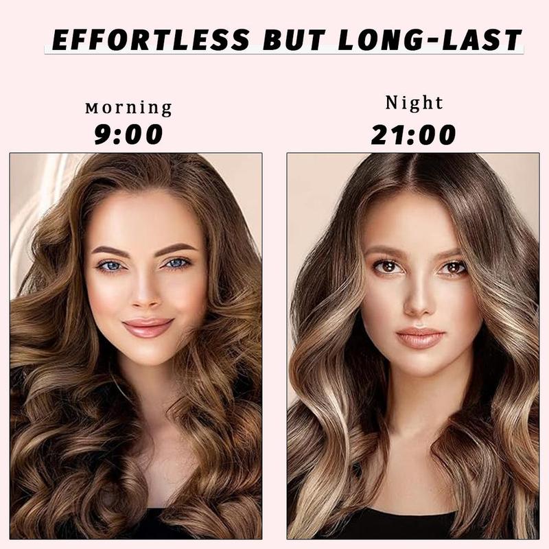[Wavy Chic] French wave curling iron, 32MM French V-shaped curling iron, 4-speed temperature adjustment, fast heating adjustable temperature, suitable for any hairstyle hair type