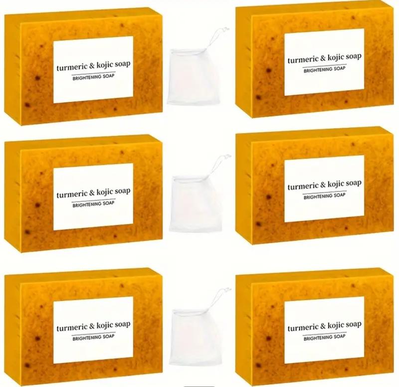 Kojic Turmeric Face Soap, Kojic Soap, Face Cleansing Soap, Turmeric Face and Body Soap, Kojic Face and Body Soap