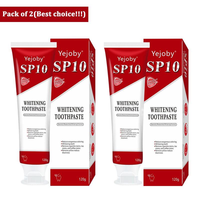 (New) 2024 SP-10 whitening Toothpaste, Super sp10 brightening Oral probiotic, sp 10 Bright White Toothpaste for Stain Removing, Fresh Breath & Teeth Health  Whitening Solution Effect is better than SP-7 and SP-8,SP-6 SP-4 sp-6 sp8 sp6 sp4 SP-10