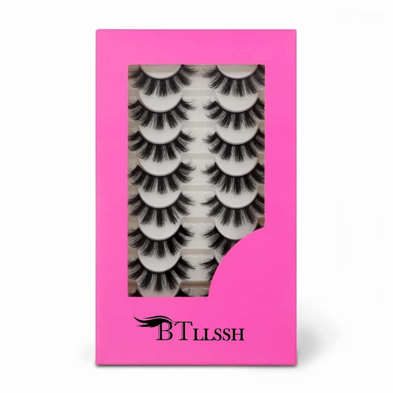 Fluffy Lash Clusters, Natural Curling Mini Makeup Strip Lash, Lightweight Lash Extensions for Lashes Extensions, Women & Girls Eye Makeup Enhancement, Eyelashes Extensions, Christmas Gift