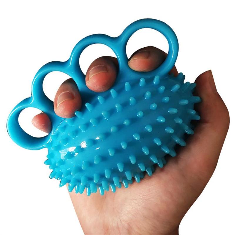 Hand Grip Ball, Handheld Massage Ball, Finger Grip Ball for Elderly, Hemiplegia Stroke, Manual Massage Tool for Home & Travel