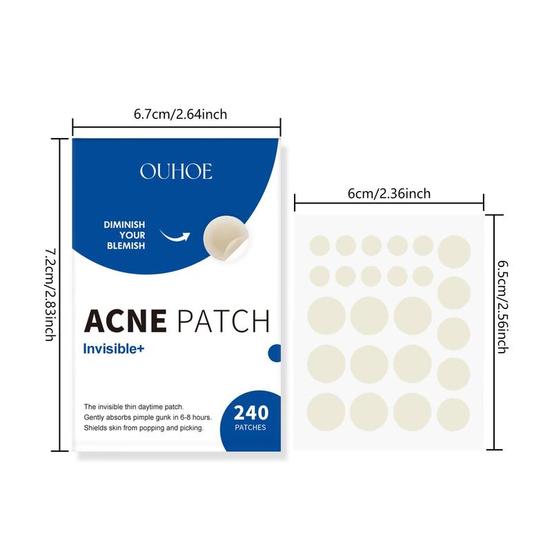 Acne Patch, 1 2 Counts Gentle Cleaning Acne Care Facial Skin Care Patch, Facial Skin Care Product for Women & Men