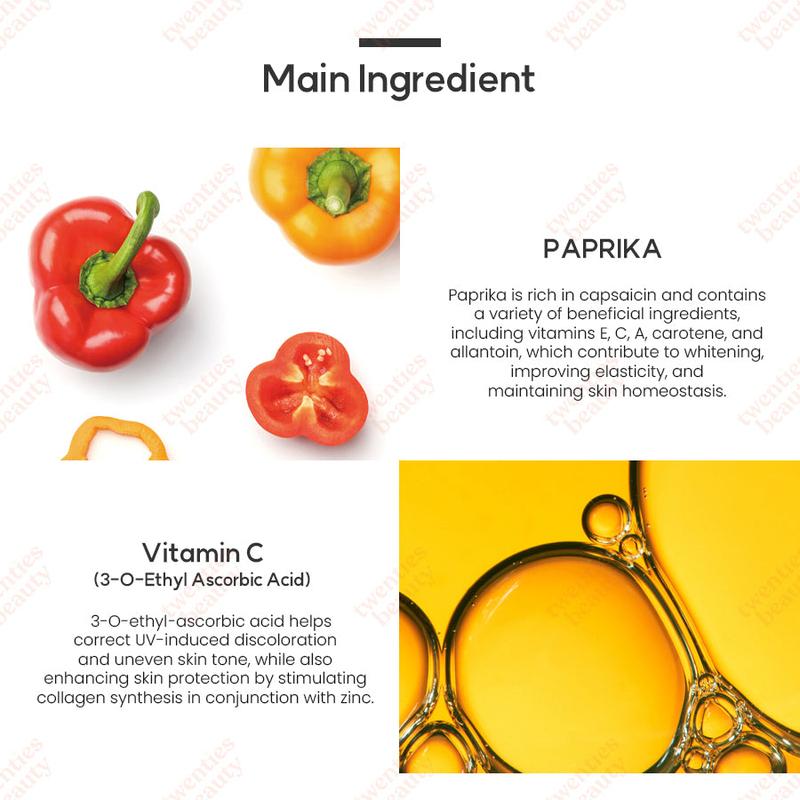 miraclair Paprika Vitamin Serum Mask