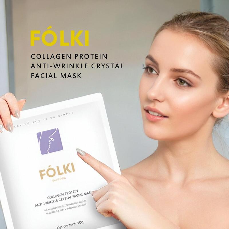 Deep Collagen PowerBoosting Mask I THE ORIGINAL OVERNIGHTCOLLAGEN MASK Collagen Mask Hyaluronic Acid Hypoallergenic Niacinamide