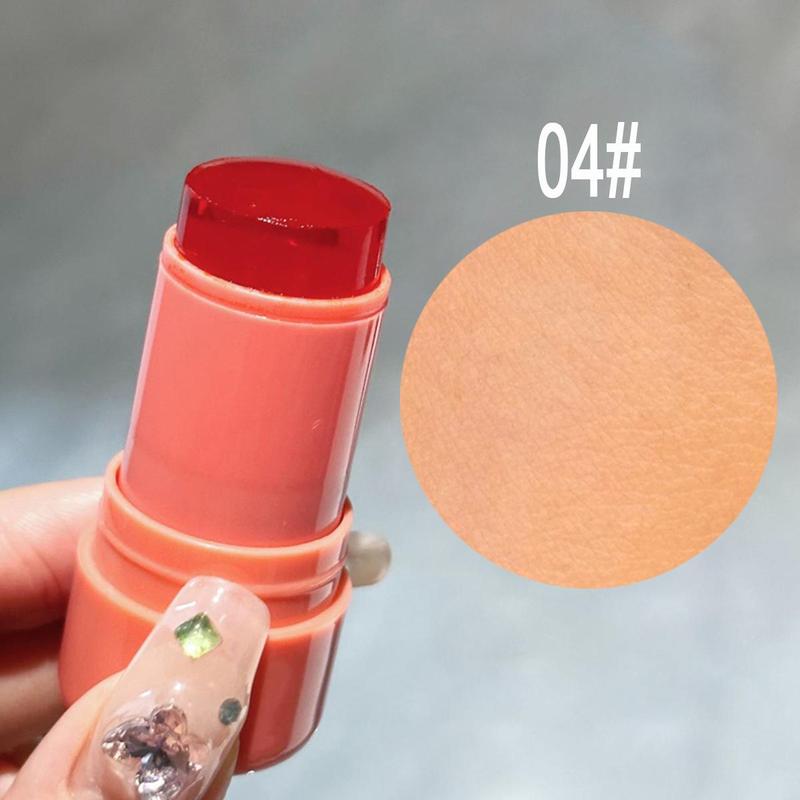 Long-lasting Matte Blush Stick, Natural Look Blush for Daily Makeup, Lightweight Blush, Soft Color Shadow, Suitable for All Skins