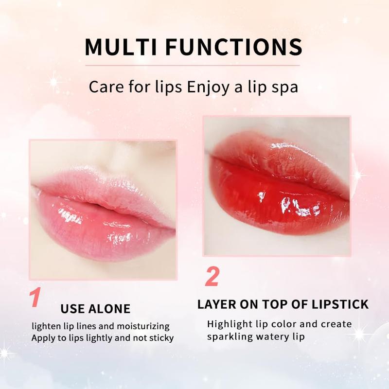 Lip Tint Stain, Lip Glosses, Moisturizing Lip Stain, Lip Tint, Skin Tint, Lip-Plumping, Non-sticky, Long Lasting Lip Makeup