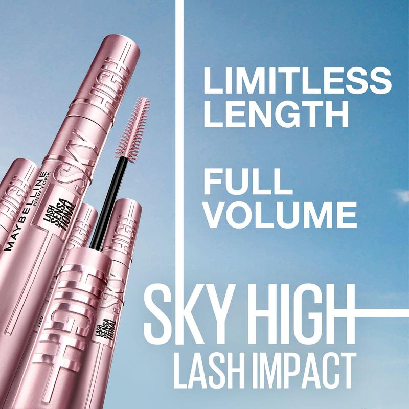 Sky High Duo: Length, Volume & Sparkle + FREE Master Precise Mini Eyeliner, Maybelline