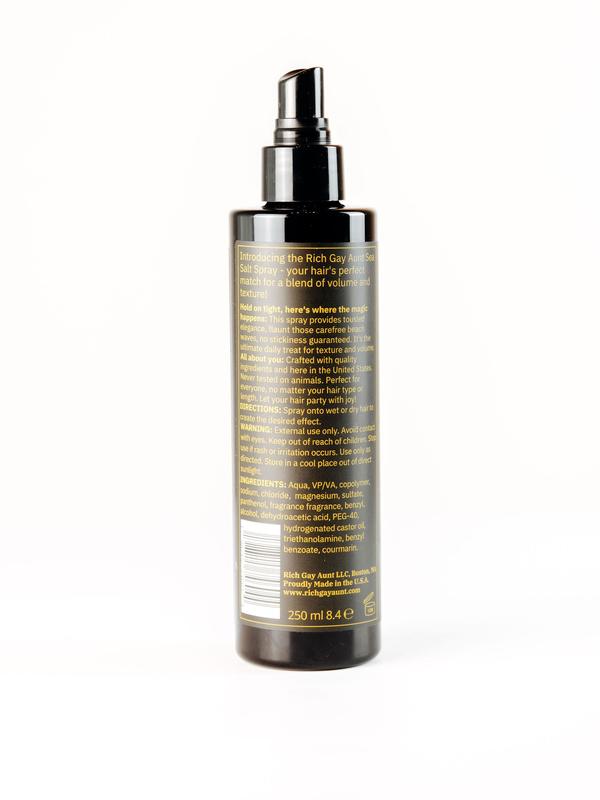 Rich Gay Aunt Volumizing Sea Salt Spray for Textured Beach Waves and Volume - 250 ml