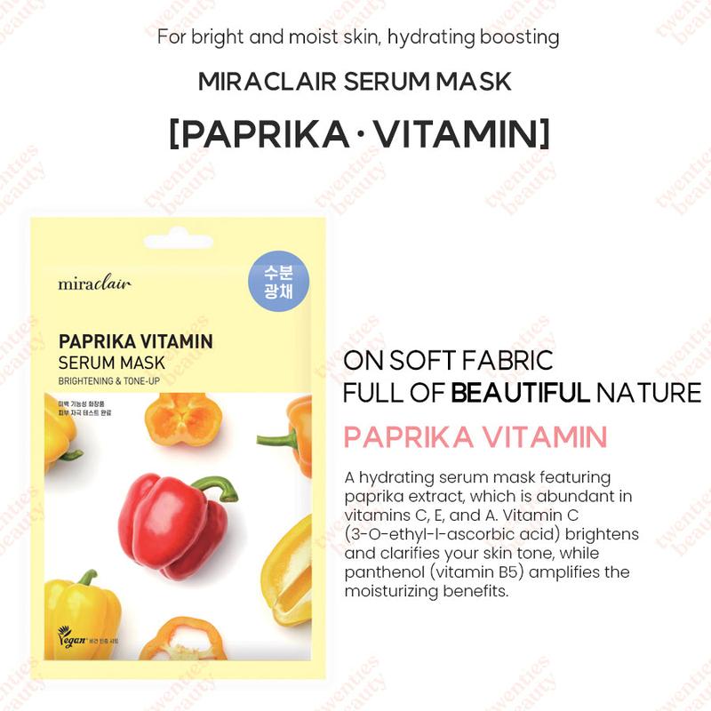 miraclair Paprika Vitamin Serum Mask