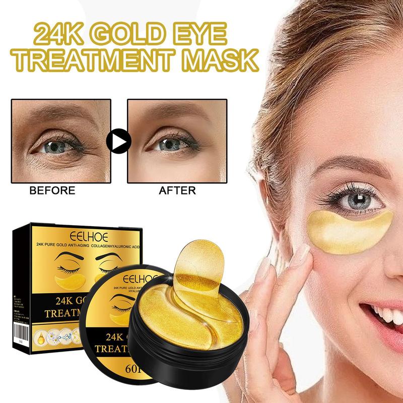 24K gold facial mask, fade pouch, tighten, moisturize, lift angle, fine lines, and care hyaluronic acid hyaluronic acid cream    wrist eye product