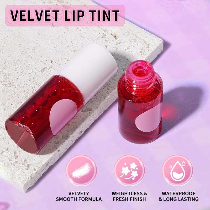 Lip Tint Stain, Lip Glosses, Moisturizing Lip Stain, Lip Tint, Skin Tint, Lip-Plumping, Non-sticky, Long Lasting Lip Makeup