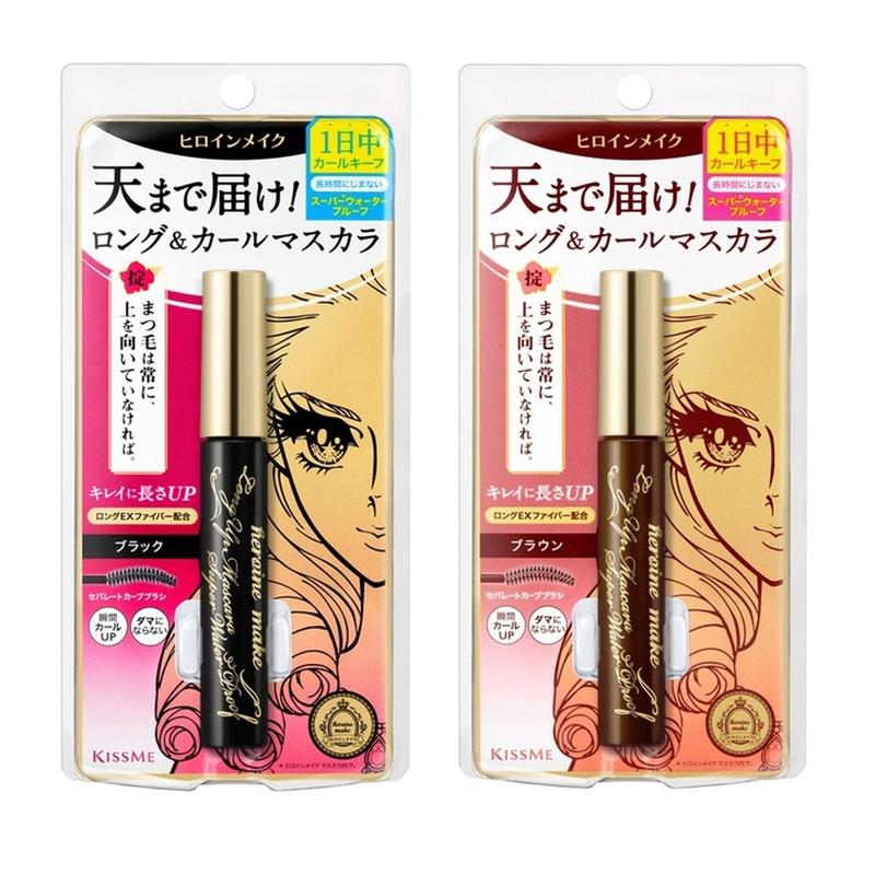 KissMe Heroine Make Long Up Mascara - Super Waterproof, for Perfect Lashes - Makeup, Cosmetic