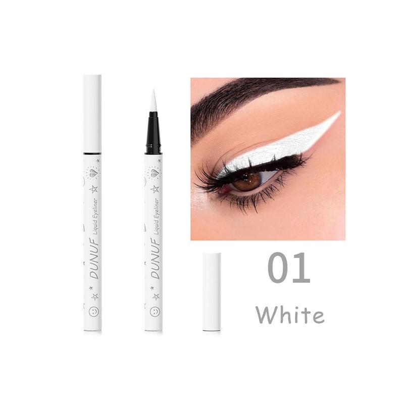 Long Lasting Liquid Eyeliner, Quick Drying Fine Tip Eyeliner Pen, Easy to Apply for Eye Makeup, Daily Eye Makeup Accessories, Summer Makeup