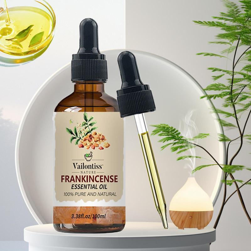 100ml Pure Frankincense Essential Oil, Natural Essential Oil for Home Use, Spa, Yoga, Massage, Bath, Body Care Product