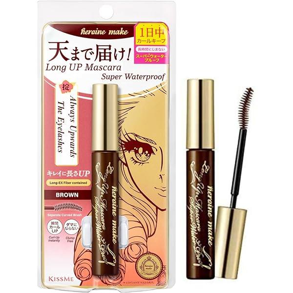 KissMe Heroine Make Long Up Mascara - Super Waterproof, for Perfect Lashes - Makeup, Cosmetic