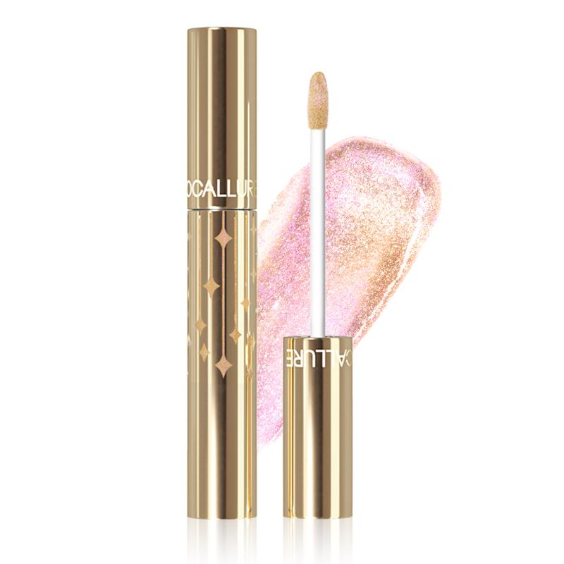 Focallure Born Shine Glitter Lip Gloss Glossy Shimmery Liquid Lipstick - Natural Hydration for Moisturized Lips