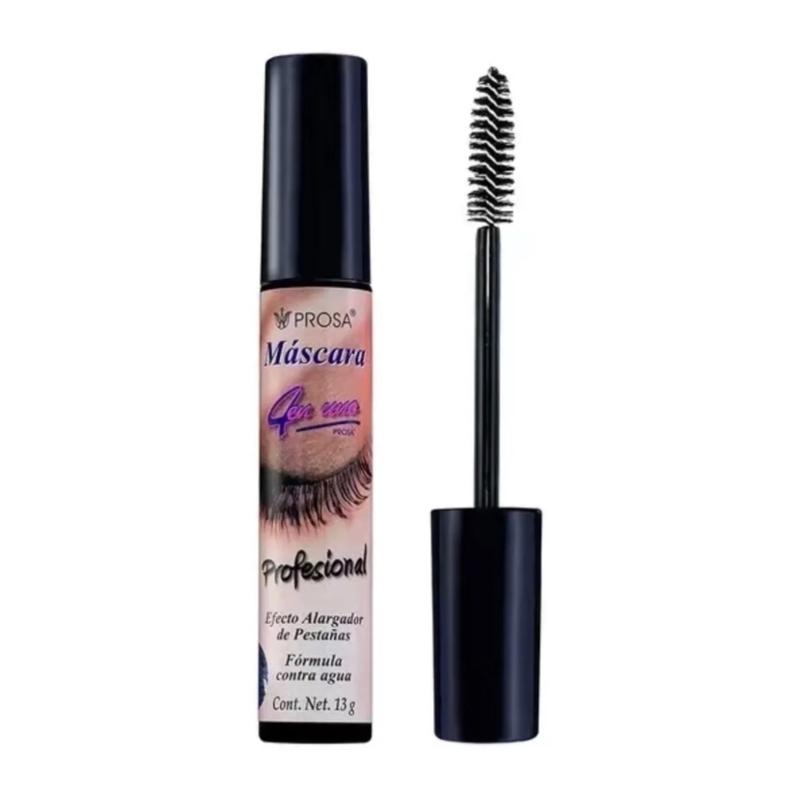 PROSA 4 in 1 Professional Mascara for Perfect Eye Makeup - Cosmetic