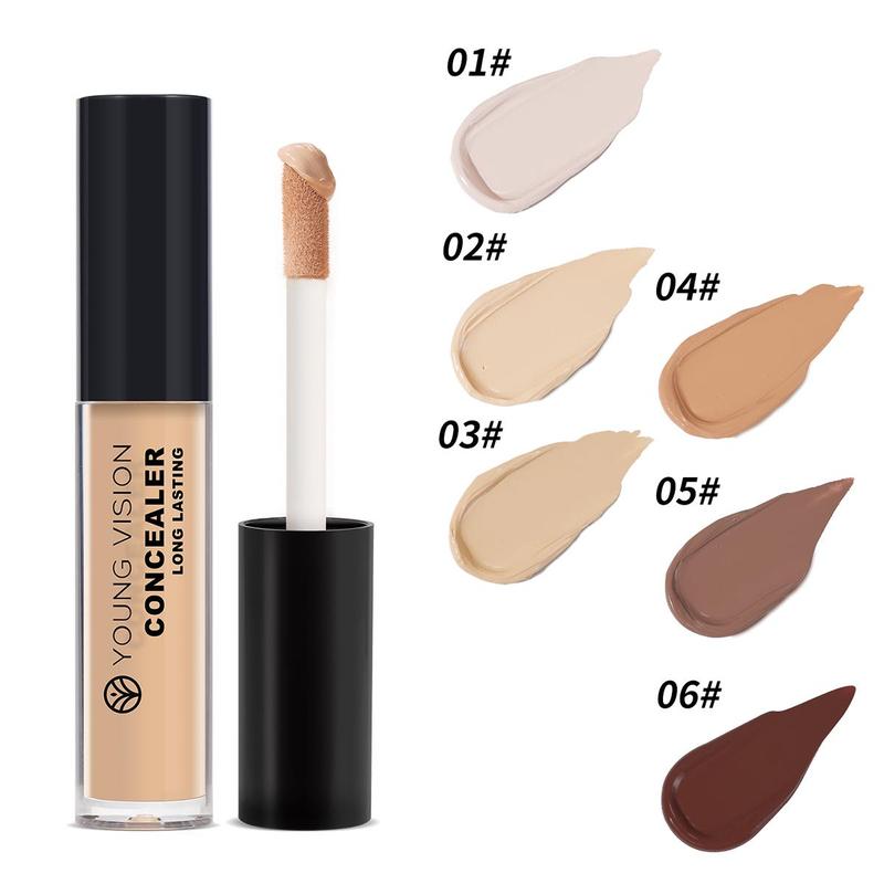 Long Lasting & Waterproof Concealer Stick, 1 Count Natural & Lightweight Makeup Concealer, Full Coverage Highlighting Liquid Concealer for Daily Makeup