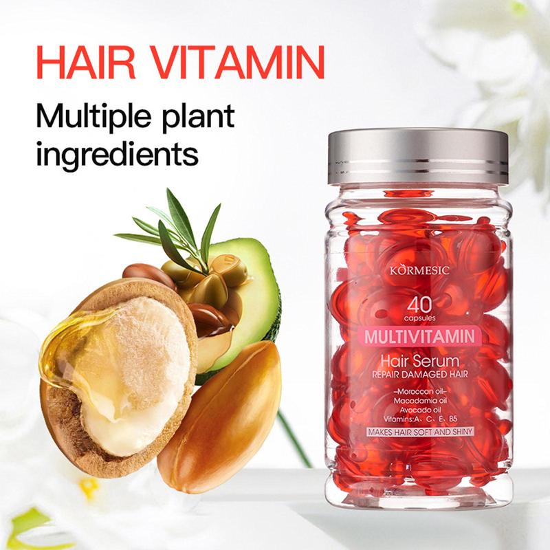 Multivitamin Hair Vitamin Capsule, 1 Count 2 Counts Hair Care Essential Capsule for Dry & Damaged Hair,  Hair Products  for Women & Men