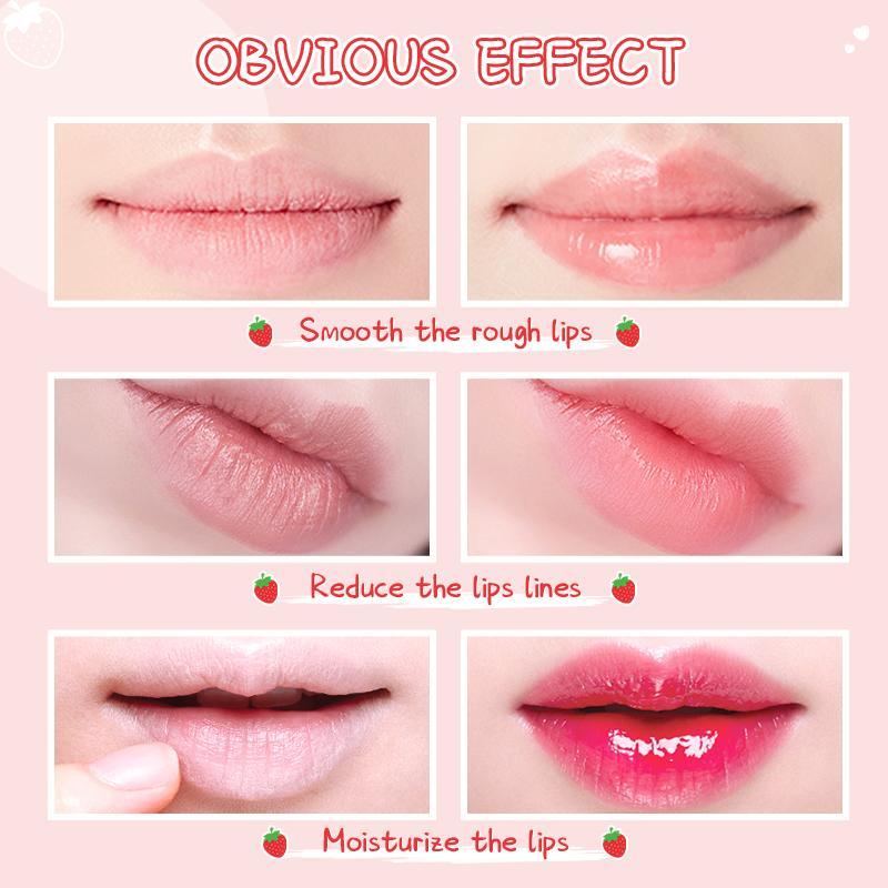 Peach Flavor Moisturizing Lip Balm, Hydrating Lip Balm, Lip Moisturizer, Plumping Lipstick, Suitable for All Occasions Lip Care, Daily Skincare Products