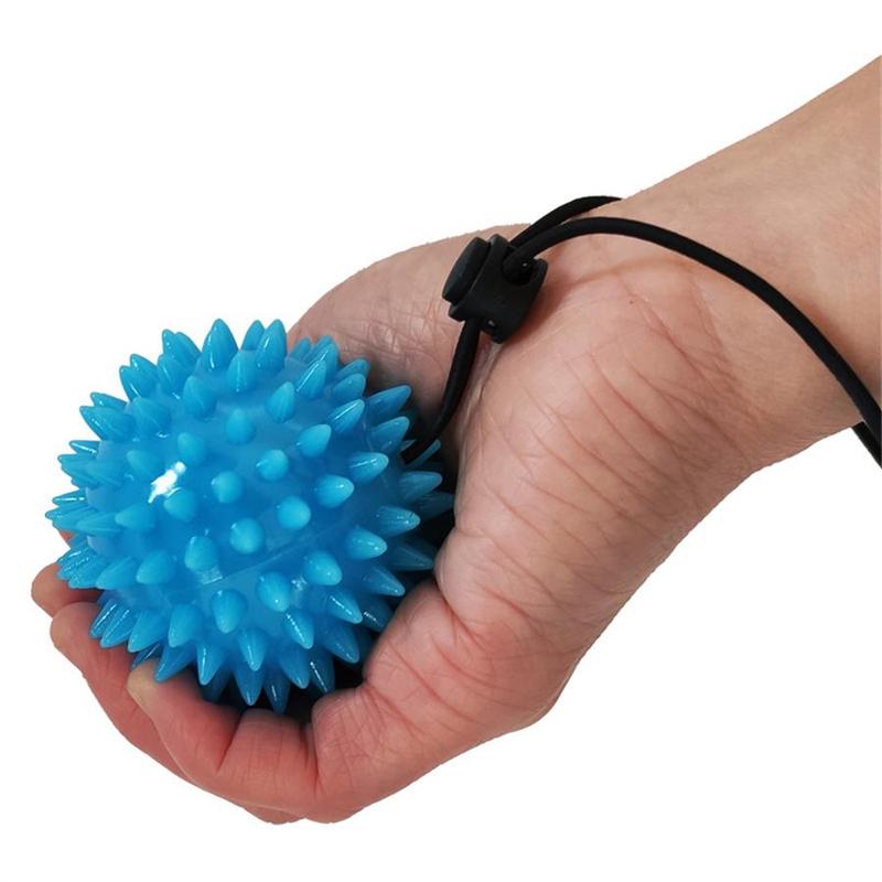 Hand Grip Ball, Handheld Massage Ball, Finger Grip Ball for Elderly, Hemiplegia Stroke, Manual Massage Tool for Home & Travel