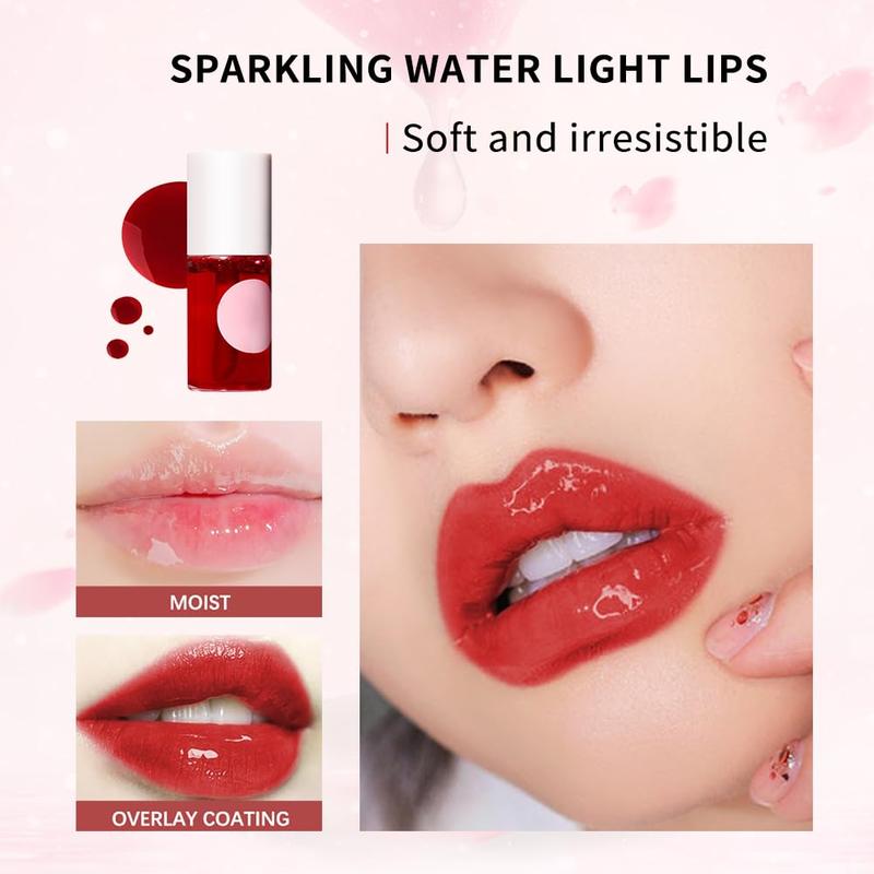 Lip Tint Stain, Lip Glosses, Moisturizing Lip Stain, Lip Tint, Skin Tint, Lip-Plumping, Non-sticky, Long Lasting Lip Makeup