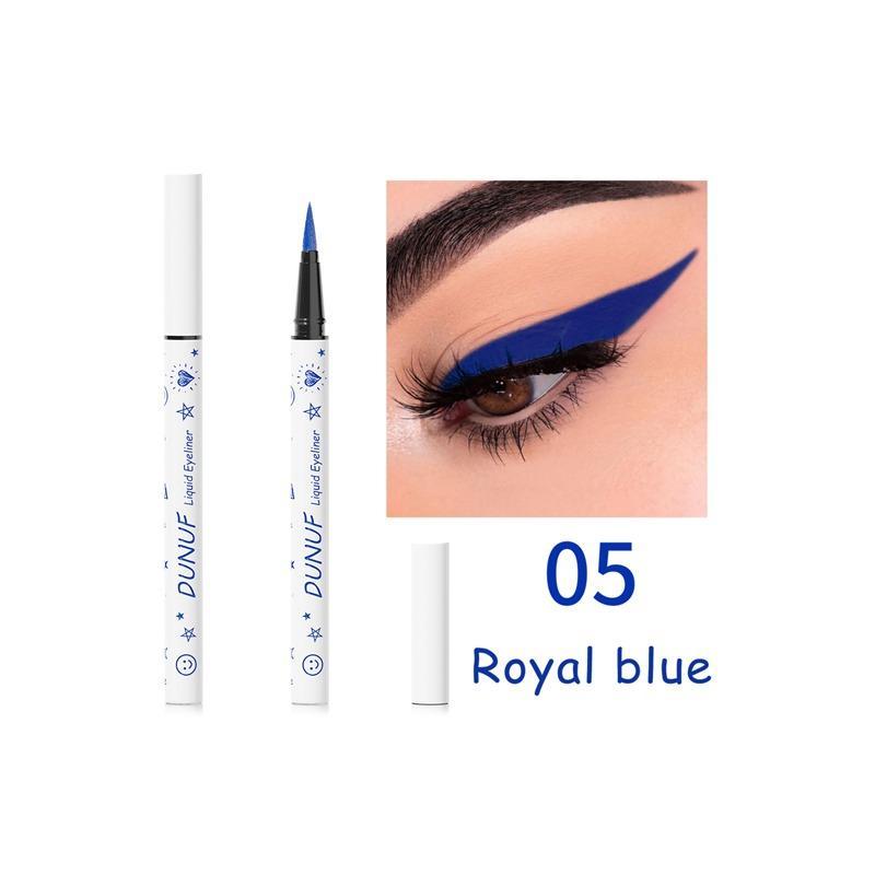 Long Lasting Liquid Eyeliner, Quick Drying Fine Tip Eyeliner Pen, Easy to Apply for Eye Makeup, Daily Eye Makeup Accessories, Summer Makeup