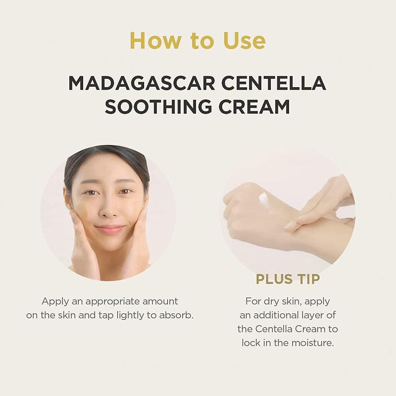 [ Skin1004 ] Madagascar Centella Soothing Cream Face Moisturizer 75ml Moisture Skincare Brightening Cosmetic Gentle