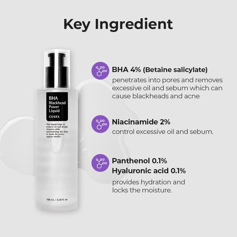 [COSRX OFFICIAL] BHA Blackhead Power Liquid 50ml pore minimizing