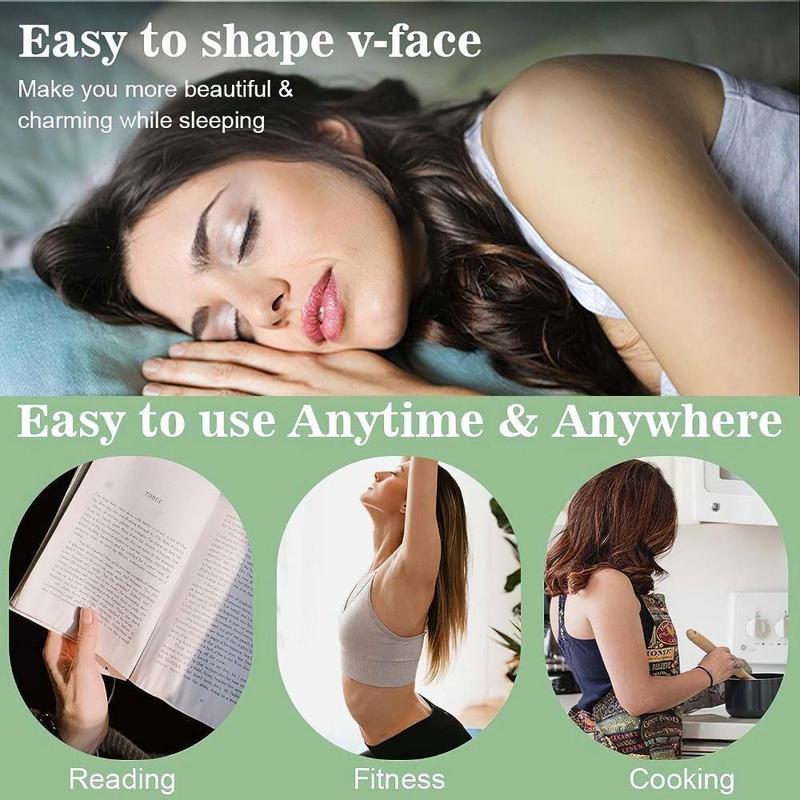 V-shaped Face Lifting Band, Reusable Face Lifting Band, Face Lifting Band, Double Chin Reducer, Comfortable and Reusable, Suitable for Summer, Christmas Gift