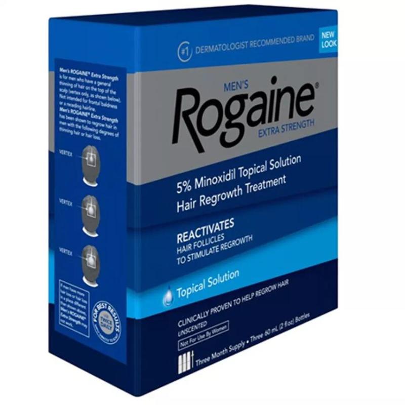 Men's ROGAINE 5% Minoxidil Solution for 3 months