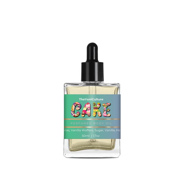 Vanilla Cake - Perfumed Body Oils -  1.7 oz 50ML Notes: Top: Buttercream Icing Middle: Fresh Cherries Base: Warm Vanilla, Maple Syrup skin oil