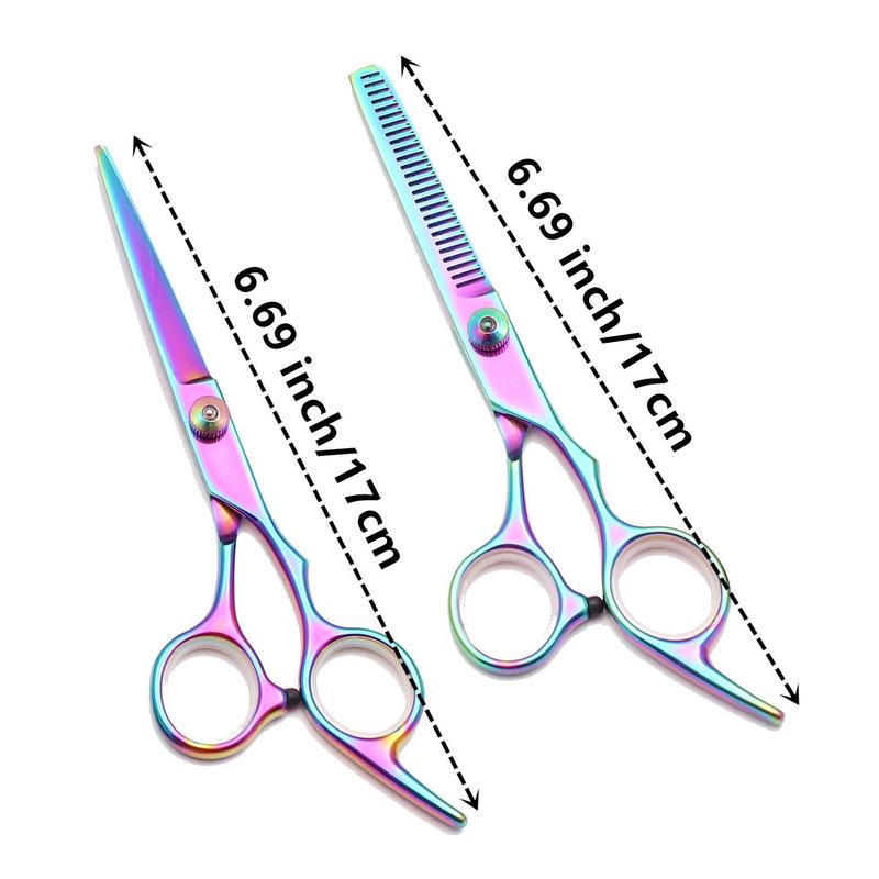 Hair Styling Tool Set, Hair Cutting Tool Set, Professional Hairdressing Scissors for Salon & Barber Shop, Hair Products, Heatless Styling Tools for Women & Men