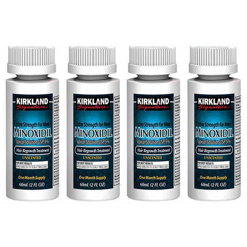 Kirkland Minoxidil 5% Extra Strength 1, 6, 12 Months Supply Men Hair Regrowth Hair Care Pack Blend Comfort