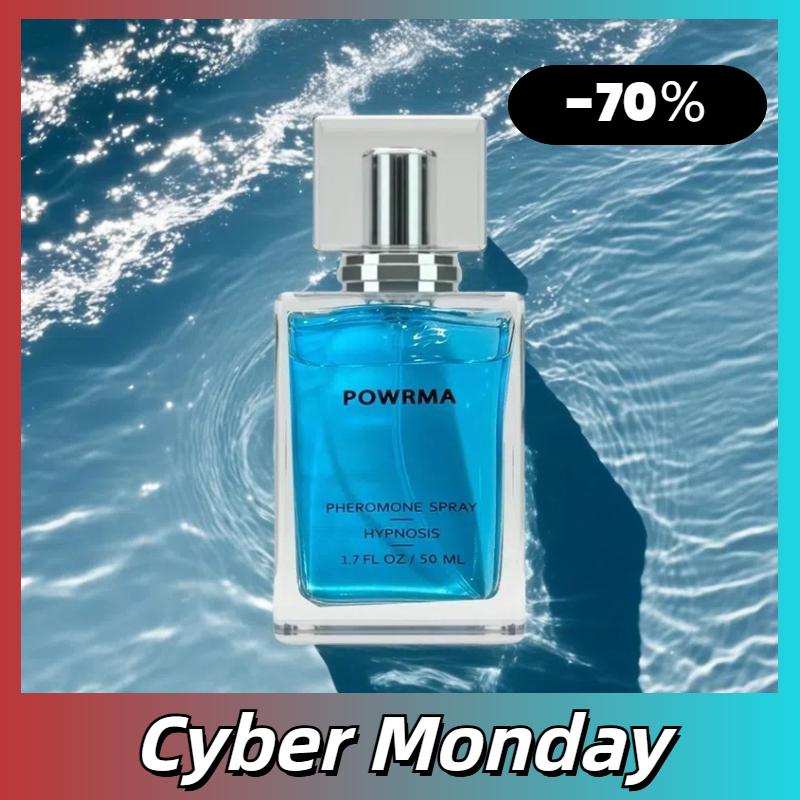 POWRMA Cupid Charm Fragrance,Hypnosis Cologne Fragrances for Men (Pheromone-Infused),, Charm Cologne, Cologne For Men spray cologne perfume，Makes you as cold and cool as the ocean