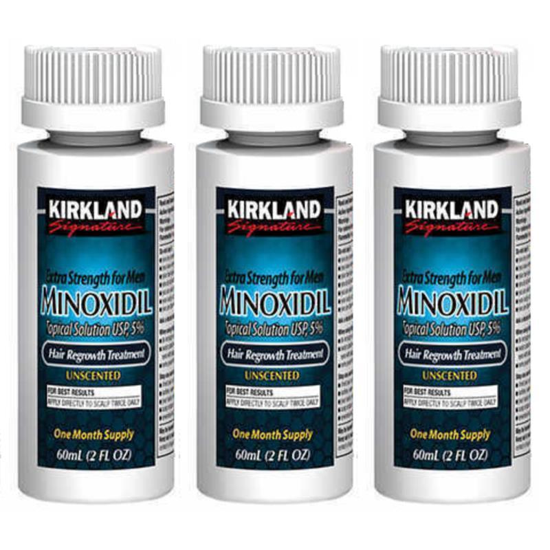 Kirkland Minoxidil 5% Extra Strength 1, 6, 12 Months Supply Men Hair Regrowth Hair Care Pack Blend Comfort