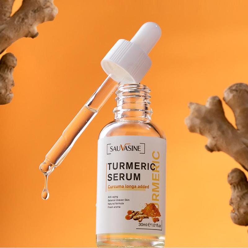 Turmeric Facial Serum, Deep Moisturizing & Firming Skin Beauty Essence, Face Moisturizer, Skin Soothing Facial Essence, Daily Skincare Product