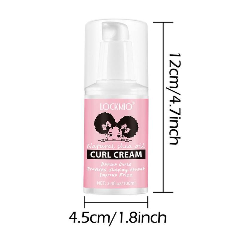 Hair Curl Cream, 2 Counts set Moisturizing Hair Curl Defining Cream, Hair Styling Cream, Hair Care & Styling Product for Women & Girls